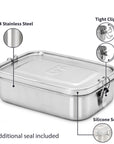 Boîte Repas en Acier Inoxydable