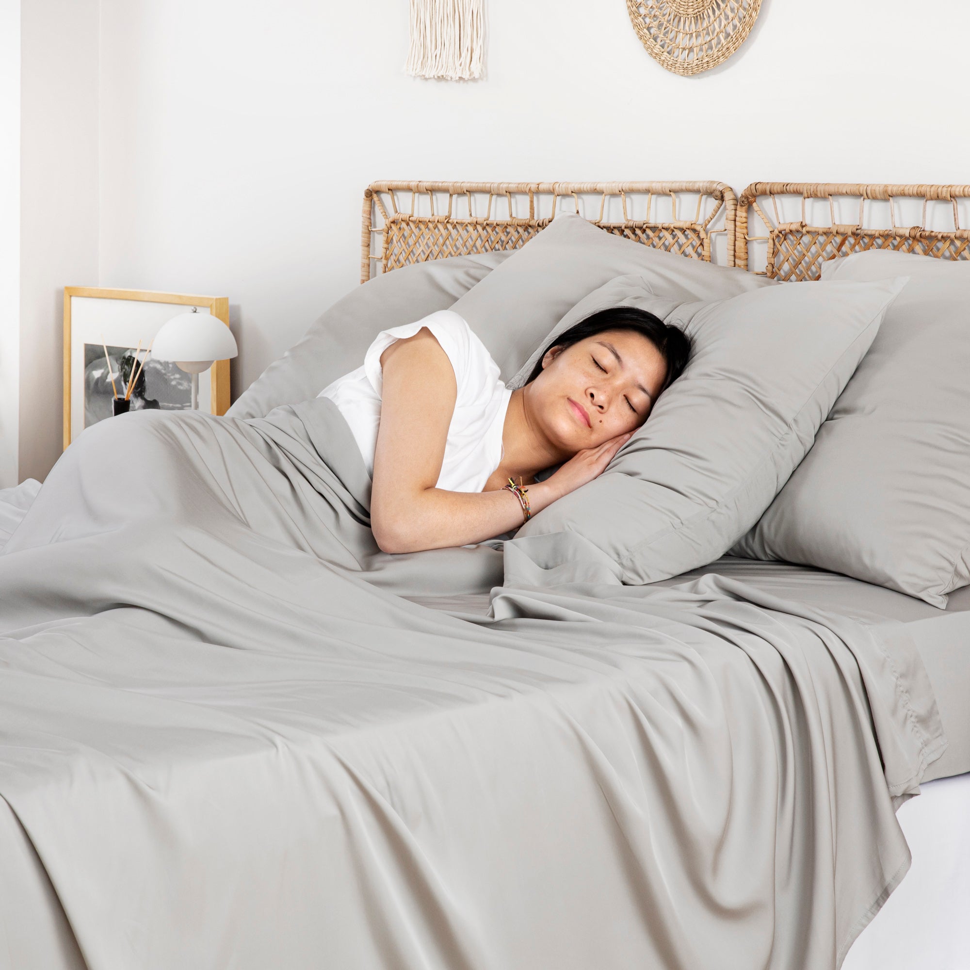 Drap Housse en Bambou | Options de Couleur