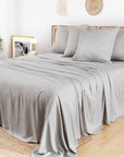 Drap Plat en Bambou | Options de Couleur