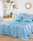 Drap Plat en Bambou | Options de Couleur