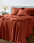 Drap Plat en Bambou | Options de Couleur