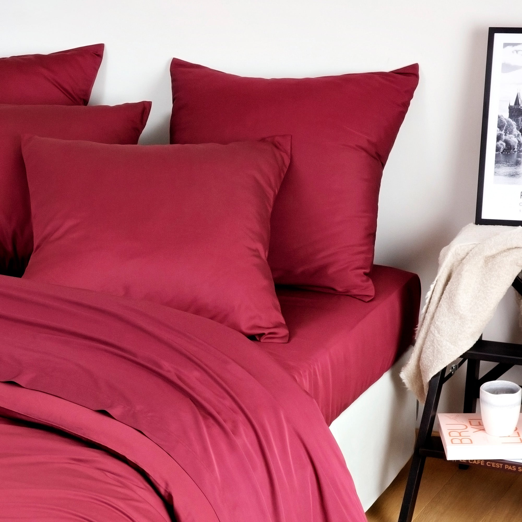 Drap Housse en Bambou | Options de Couleur