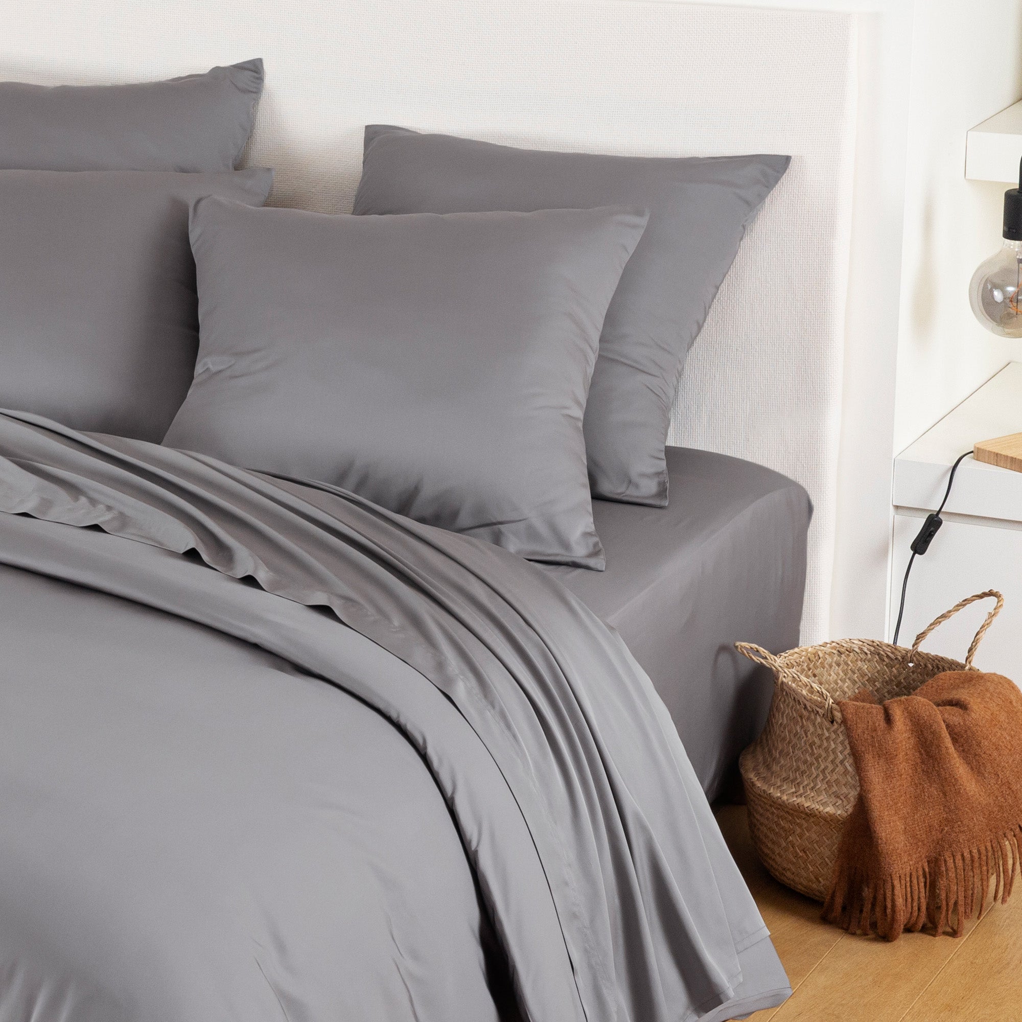 Drap Housse en Bambou | Options de Couleur