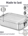 Boîte Repas en Acier Inoxydable