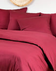 Taies d'oreiller en Bambou | Lot de 2 | Options de Couleur
