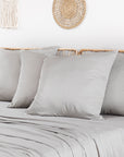 Taies d'oreiller en Bambou | Lot de 2 | Options de Couleur