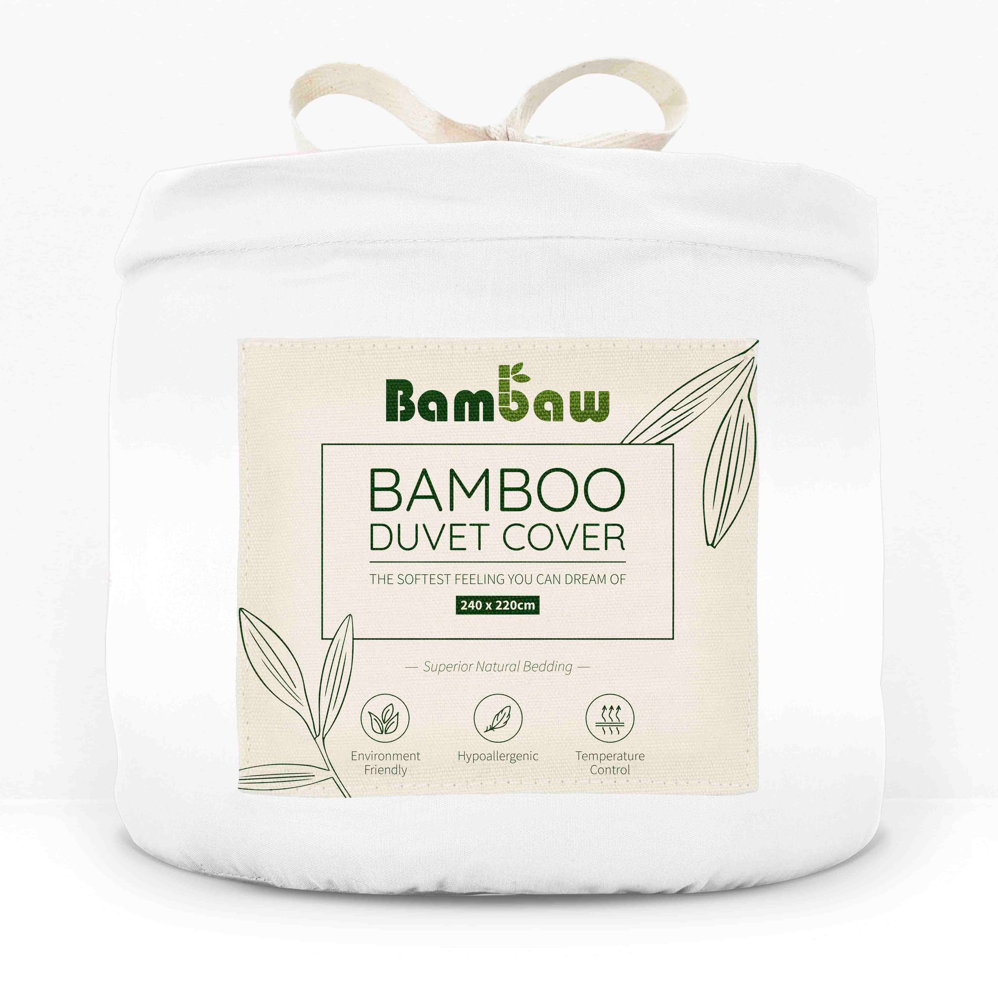 Housse de Couette en Bambou | Options de Couleur