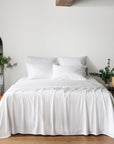 Drap Plat en Bambou | Options de Couleur