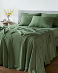 Drap Plat en Bambou | Options de Couleur