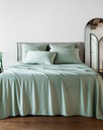 Drap Plat en Bambou | Options de Couleur