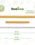 Pailles en bambou