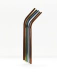 100 pailles inox