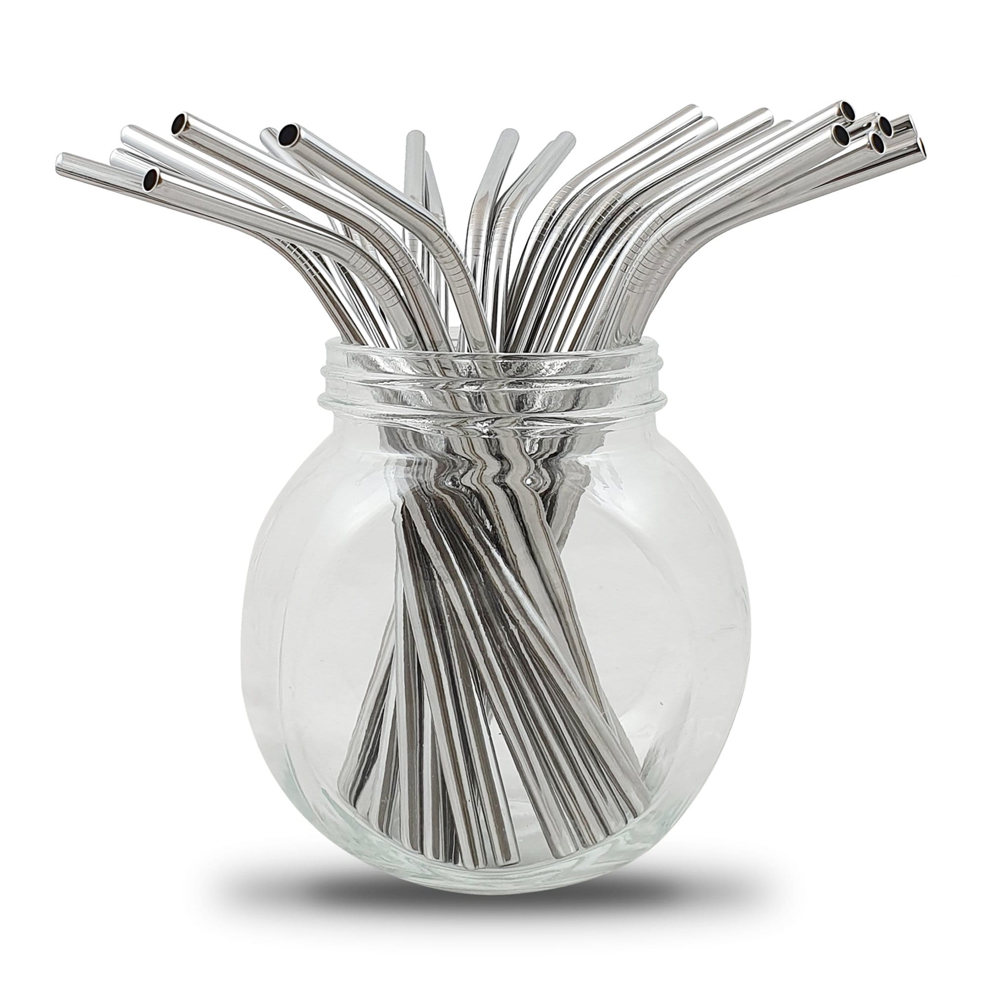 100 pailles inox