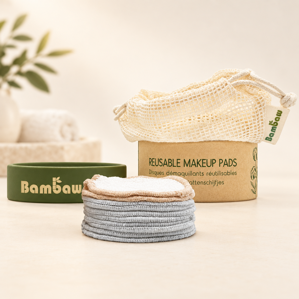 Lingettes démaquillantes lavables