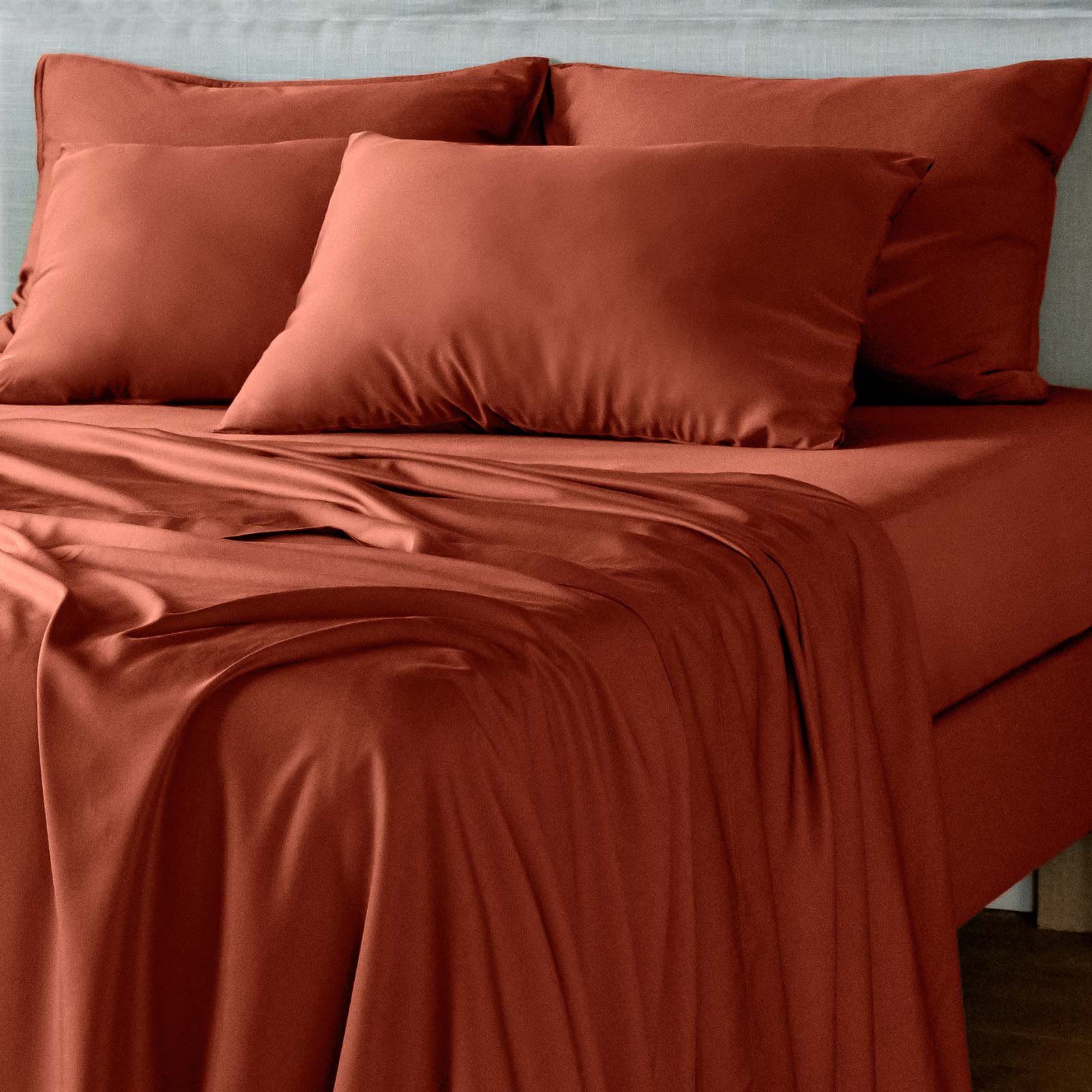 Taies d&#39;oreiller en Bambou | Lot de 2 | Options de Couleur