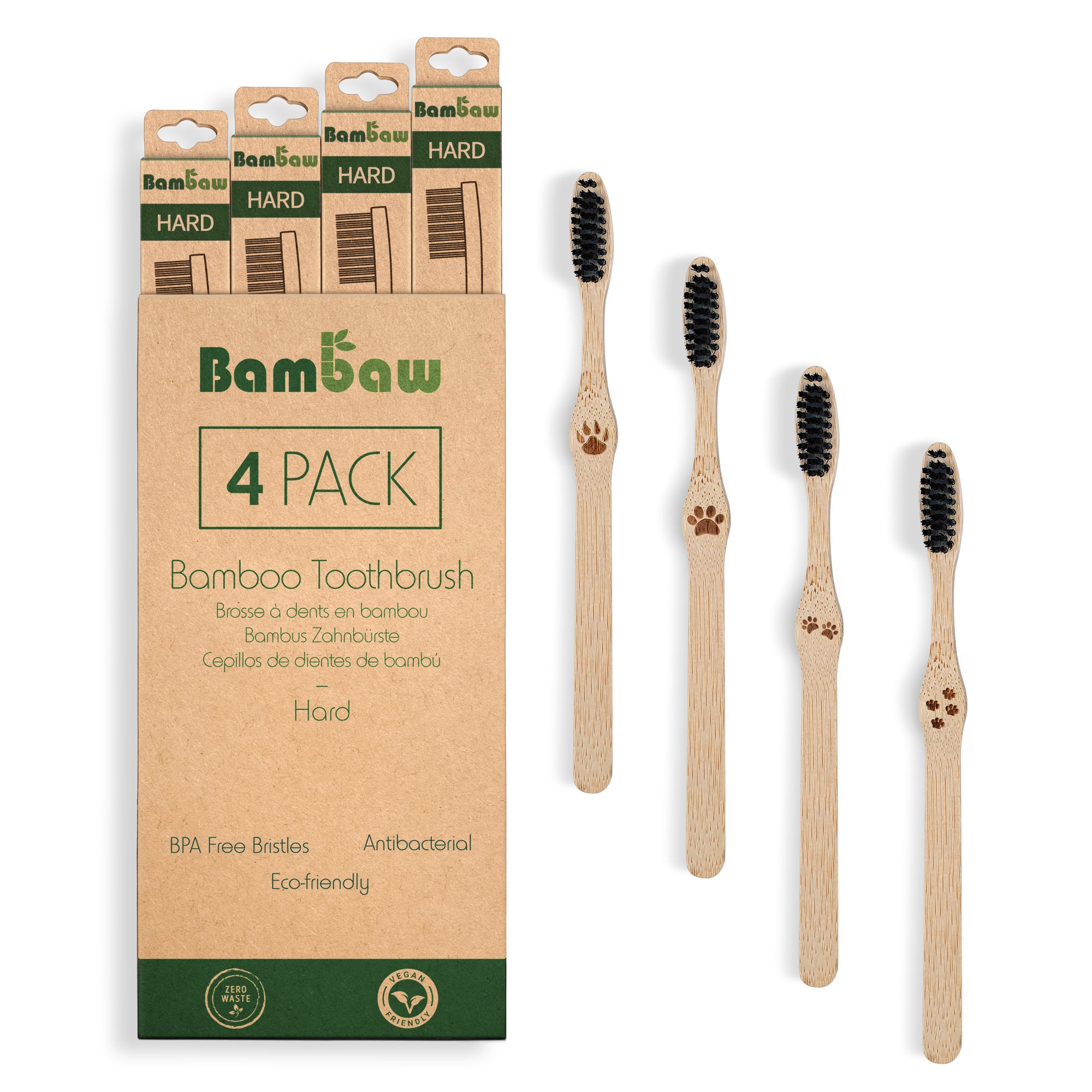 Les brosses à dents en bambou