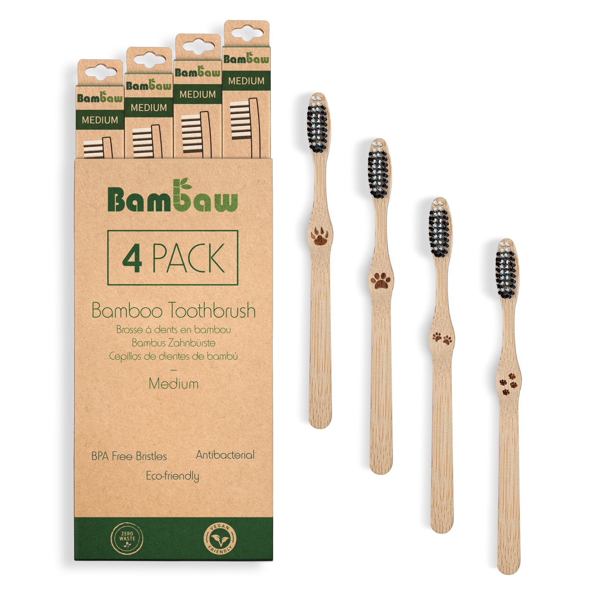 Les brosses à dents en bambou