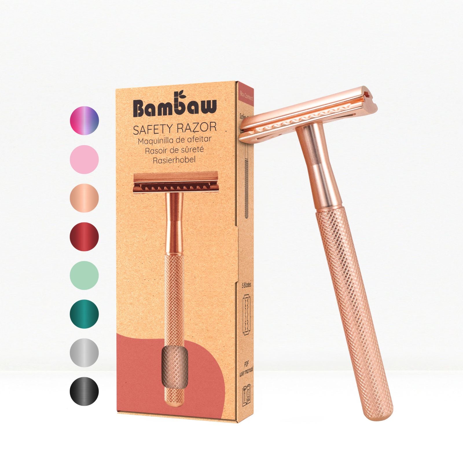 Rasoir de sûreté en métal