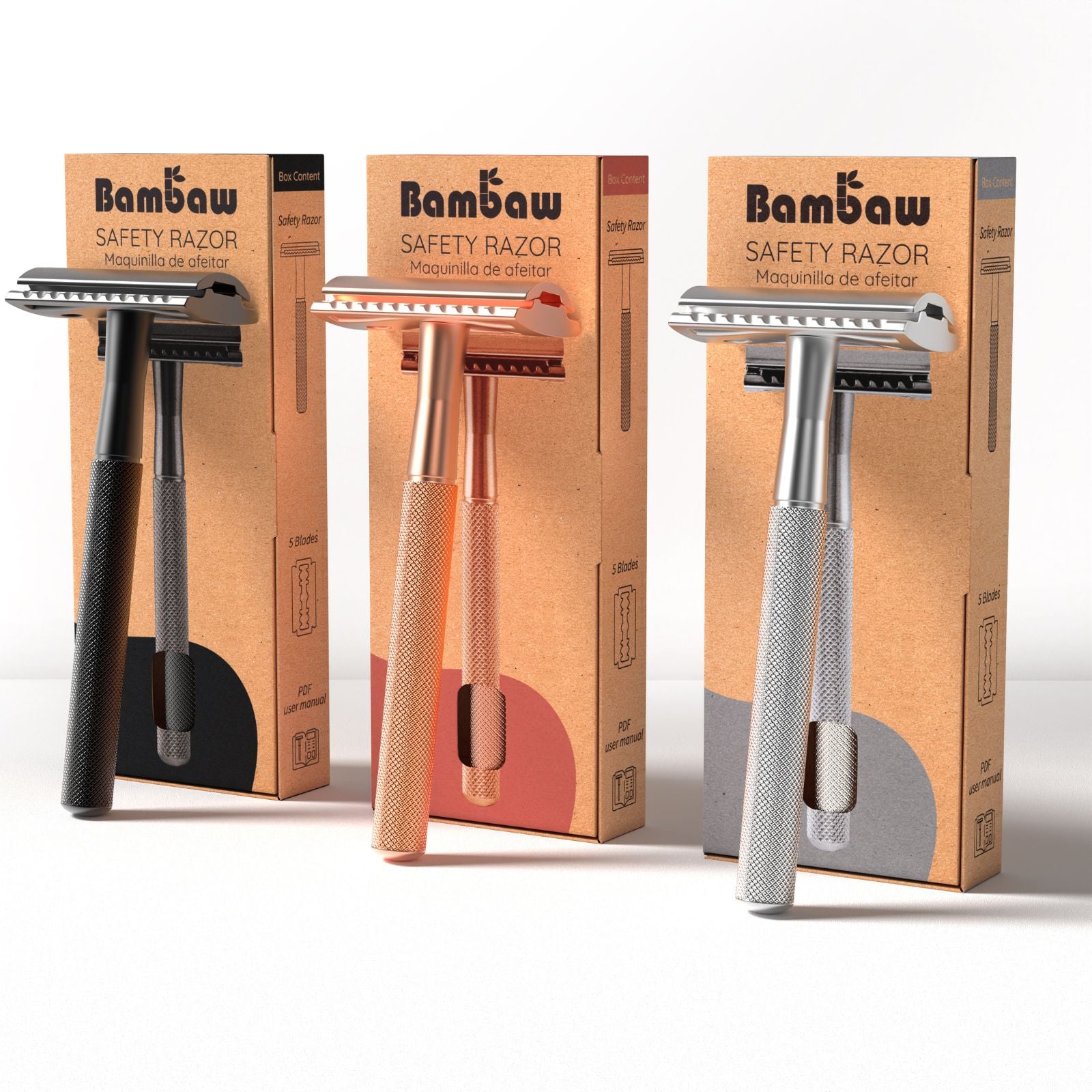 Rasoir de sûreté en métal