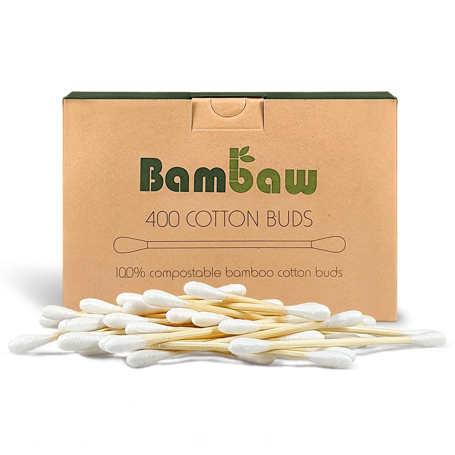 Lot De 400 Cotons-tiges bambou 7cm Blanc à Prix Carrefour
